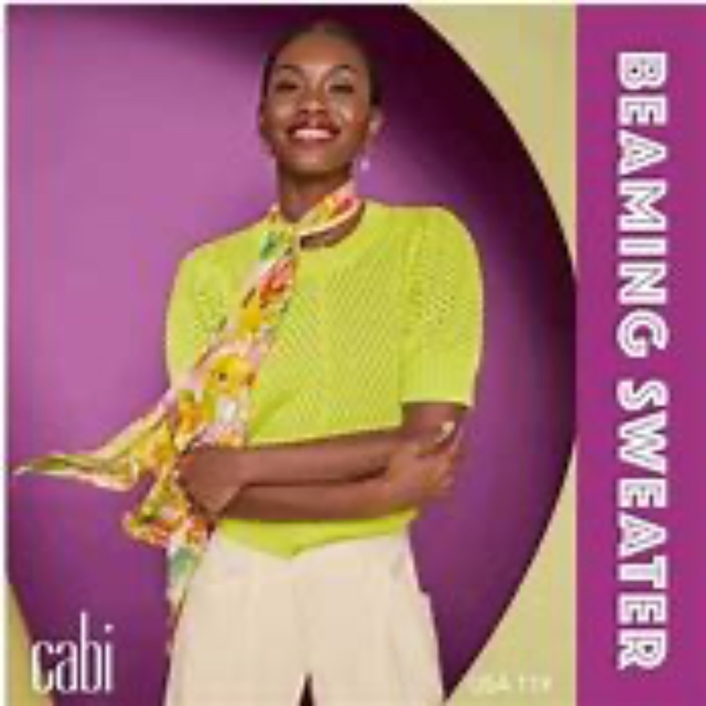 Cabi L Beaming Sweater